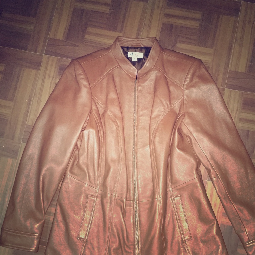 Leather jacket